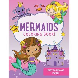 Mermaids Coloring Book